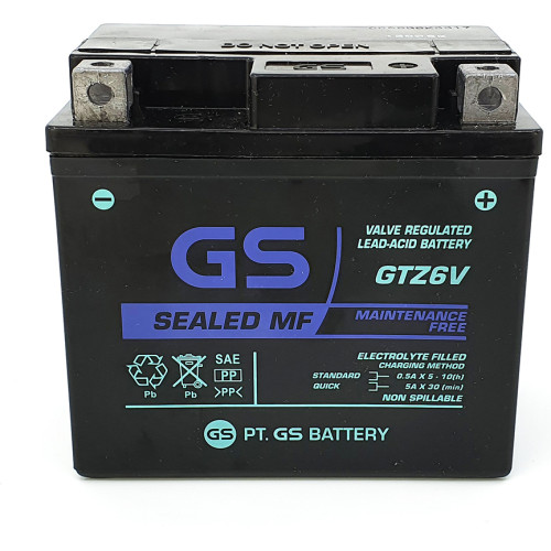 ΜΠΑΤΑΡΙΑ GS 5.3AH (GTZ6V)