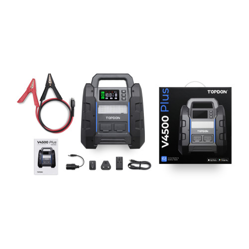 TOPDON V4500 Plus jump starter