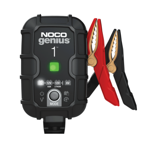 Φορτιστής και συσκευή συντήρησης συσσωρευτών NOCO GENIUS1 6V & 12V 1A