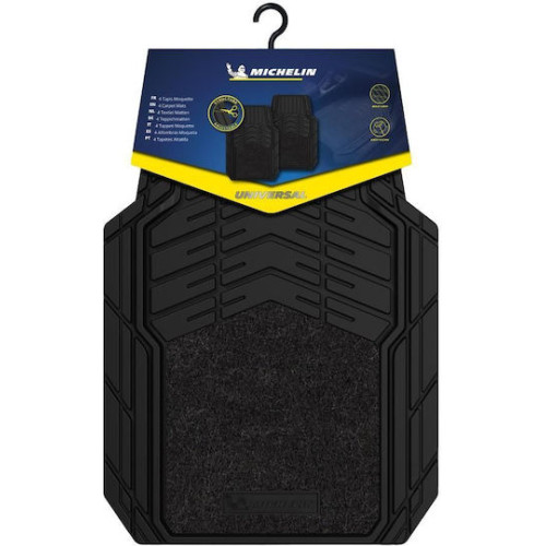Πατάκια δύο μπροστινά λάστιχο-μοκέτα MICHELIN(009074)