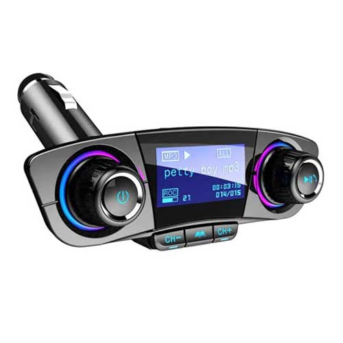 Πομπός FM Transmitter Bluetooth 5.0+EDR BT06 Car Kit 54619