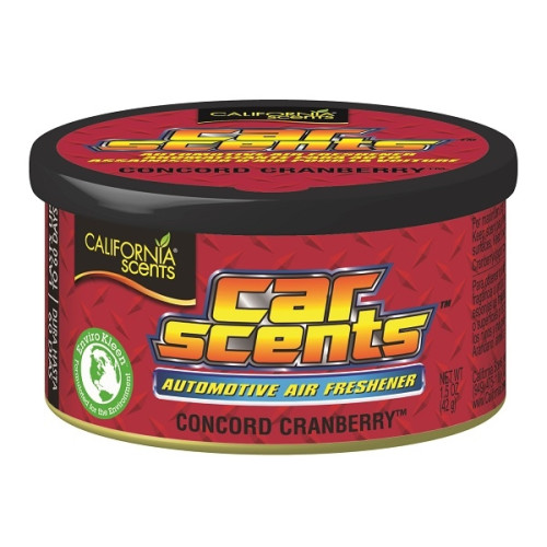 ΑΡΩΜΑΤΙΚΟ ΑΥΤΟΚΙΝΗΤΟΥ ΚΟΝΣΕΡΒΑ ΜΕ ΑΡΩΜΑ CONCORD CRANBERRY CALIFORNIA SCENTS (094419)