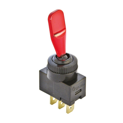 ΔΙΑΚΟΠΤΗΣ-SWITCH ON/OFF 12V 20A RED CARPOINT (0810660)