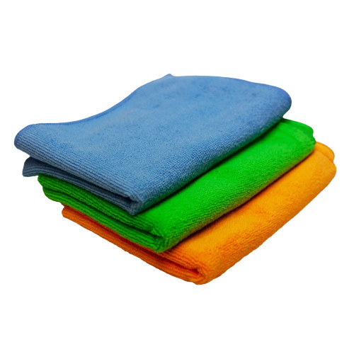 Πανί καθαρισμού από μικροΐνες TERRY σετ 3τμχ 40x60cm 250gsm  (JY002SET)