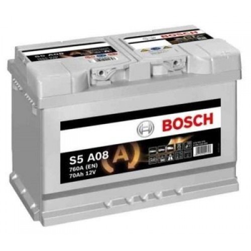 Μπαταρία Bosch AGM START-STOP S5 70Ah S5A08 – 12V