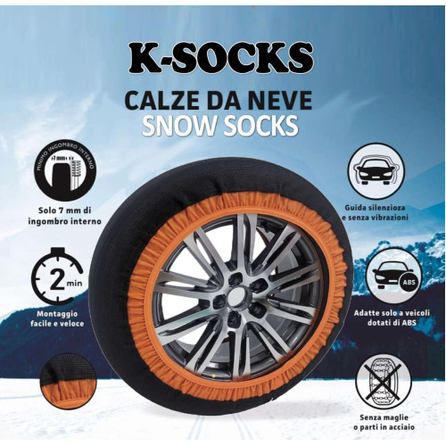 Αντιολισθητικές Χιονοκουβέρτες Kremer Medium 2τμχ